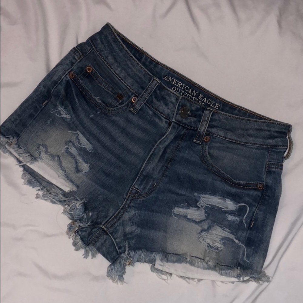 American Eagle high rise festival shortie